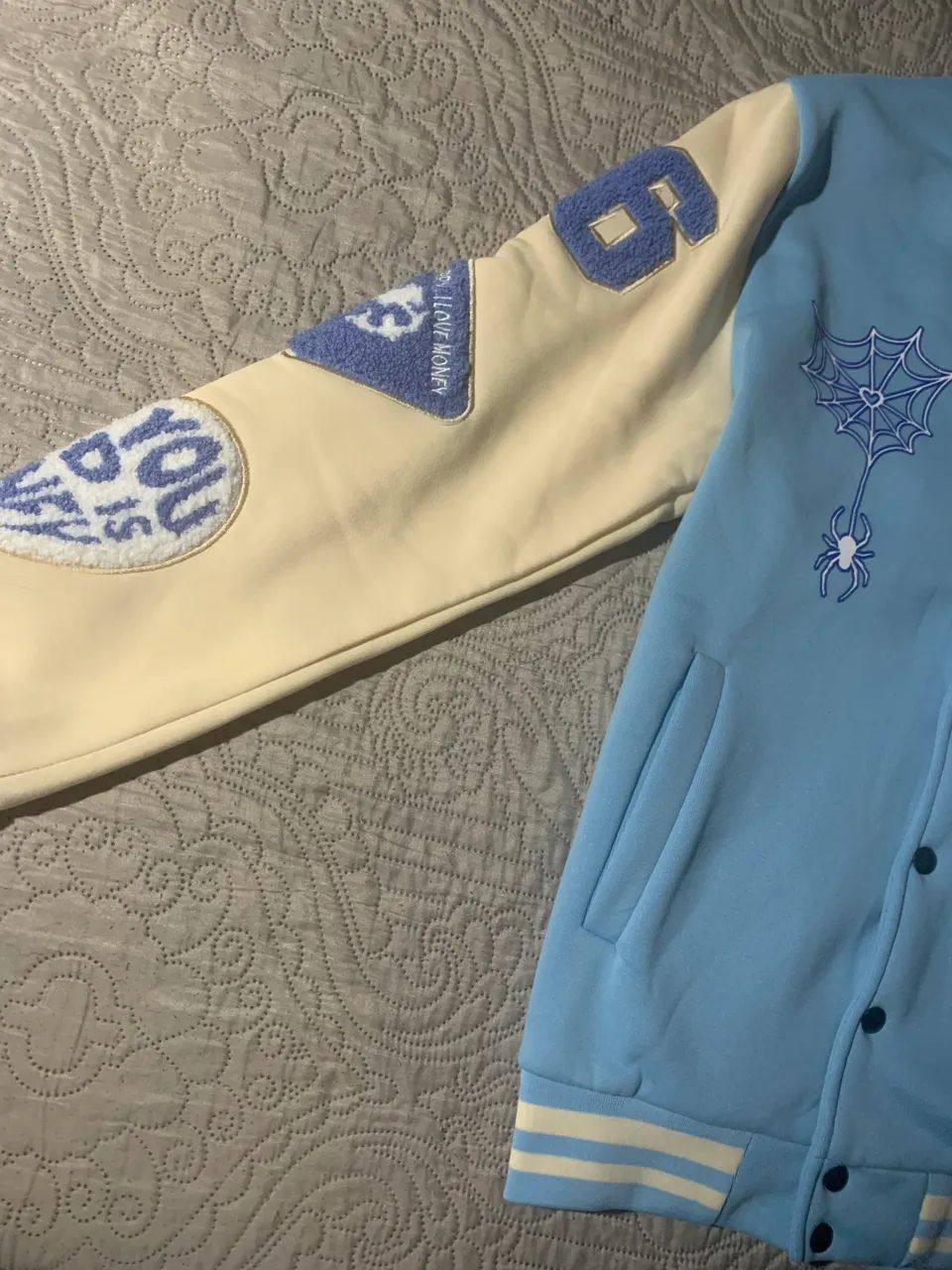 Casaco azul claro personalizado  - Foto 2