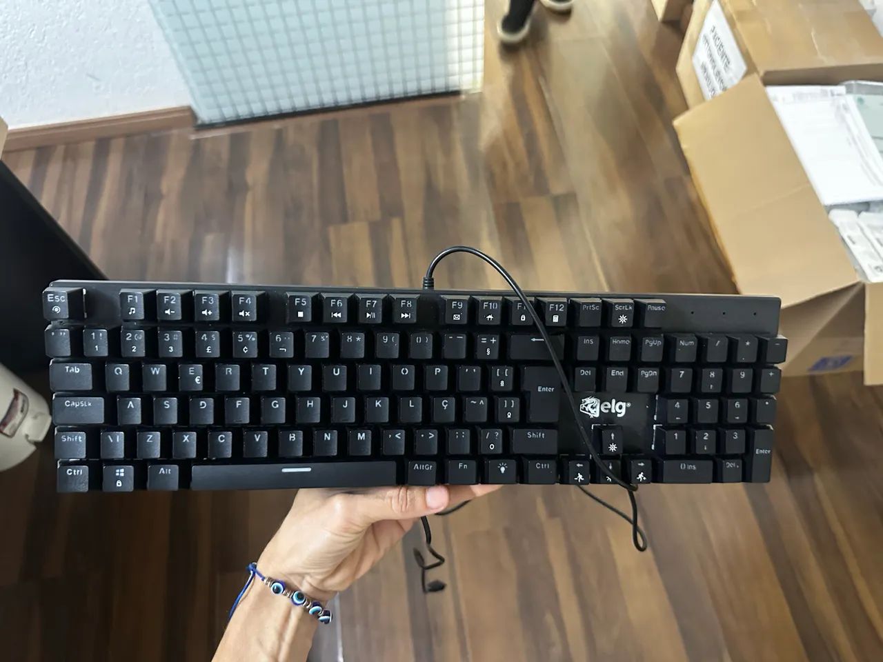 TECLADO GAMER MECÂNICO HOTSWAP