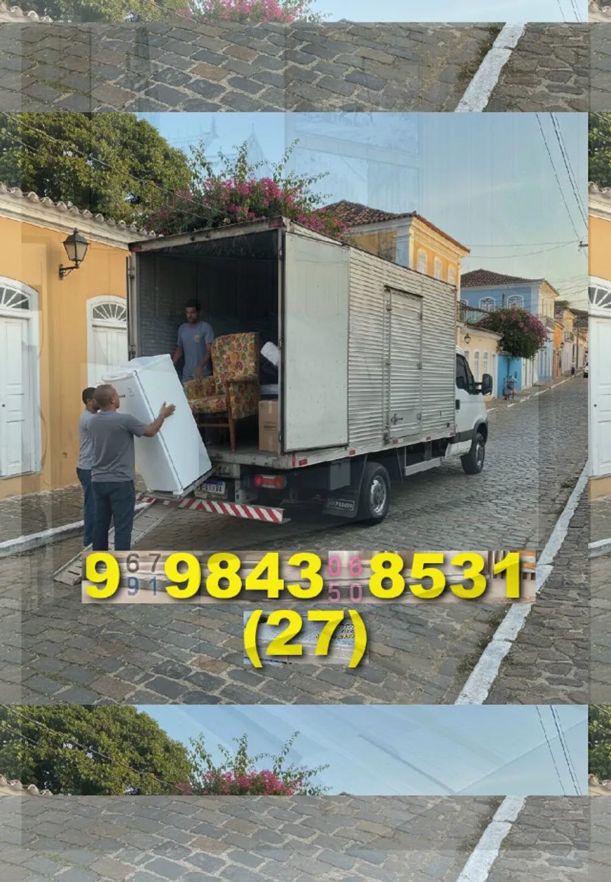 Mudança rápida e fácil! Frete com Eduardo, tudo que você precisa!
