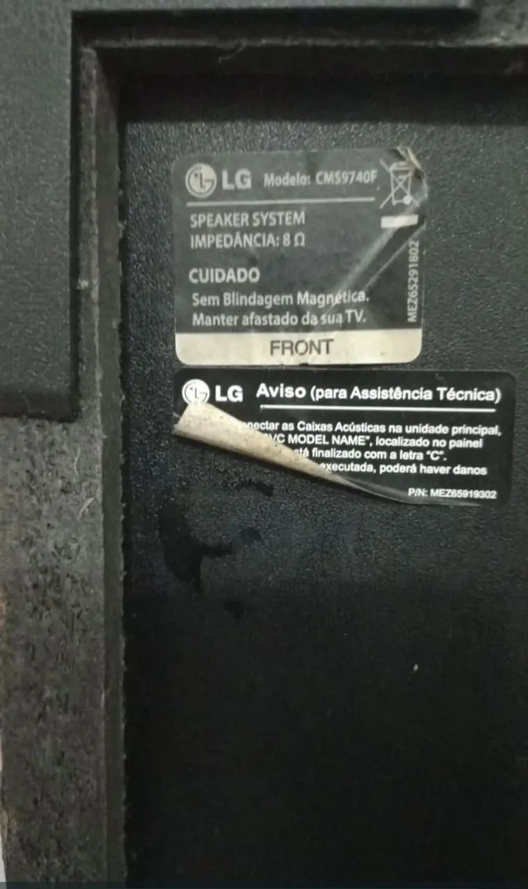 Caixa acustica LG CMS9740F - Foto 3
