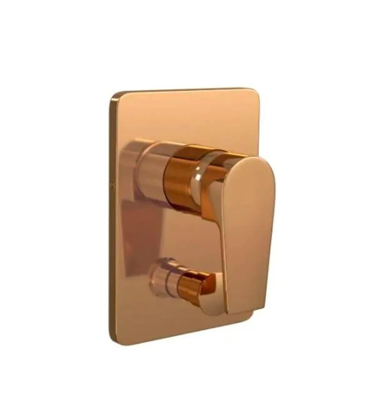 Acabamento para monocomando 4 vias level red gold Deca