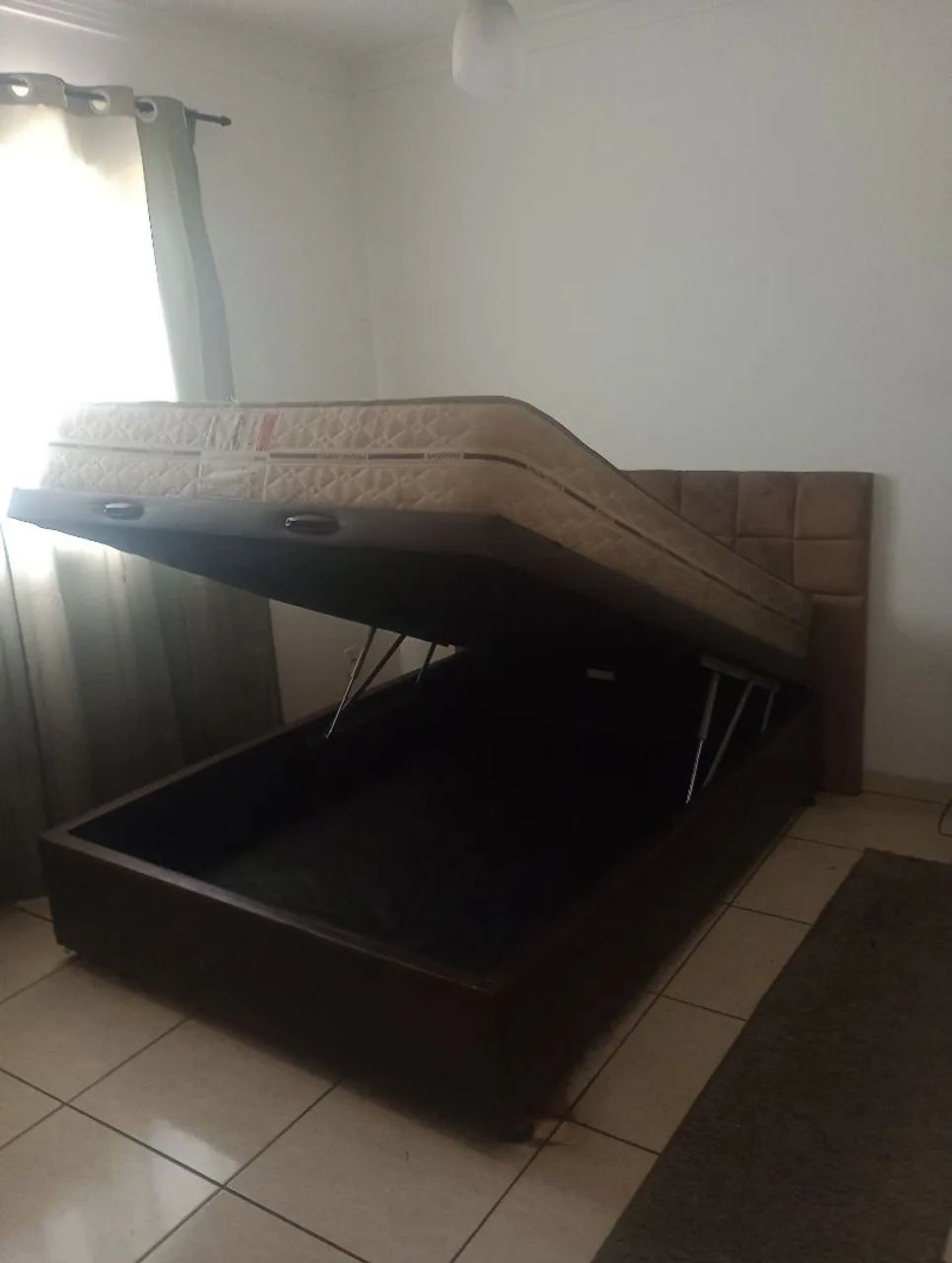 Cama Box com colchão e cabeceira - Foto 2