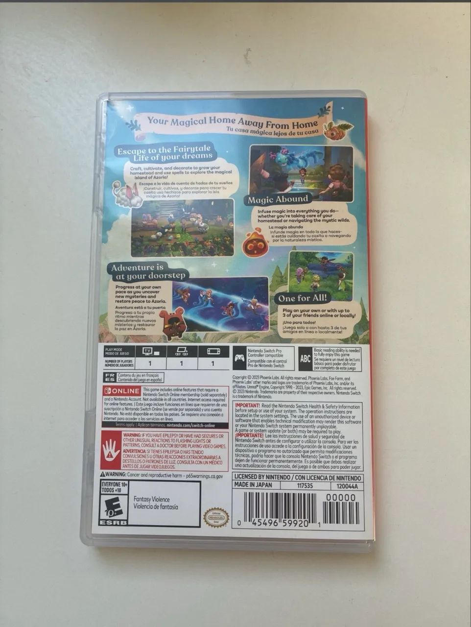 Jogo Físico FAEFARM Nintendo Switch  - Foto 3