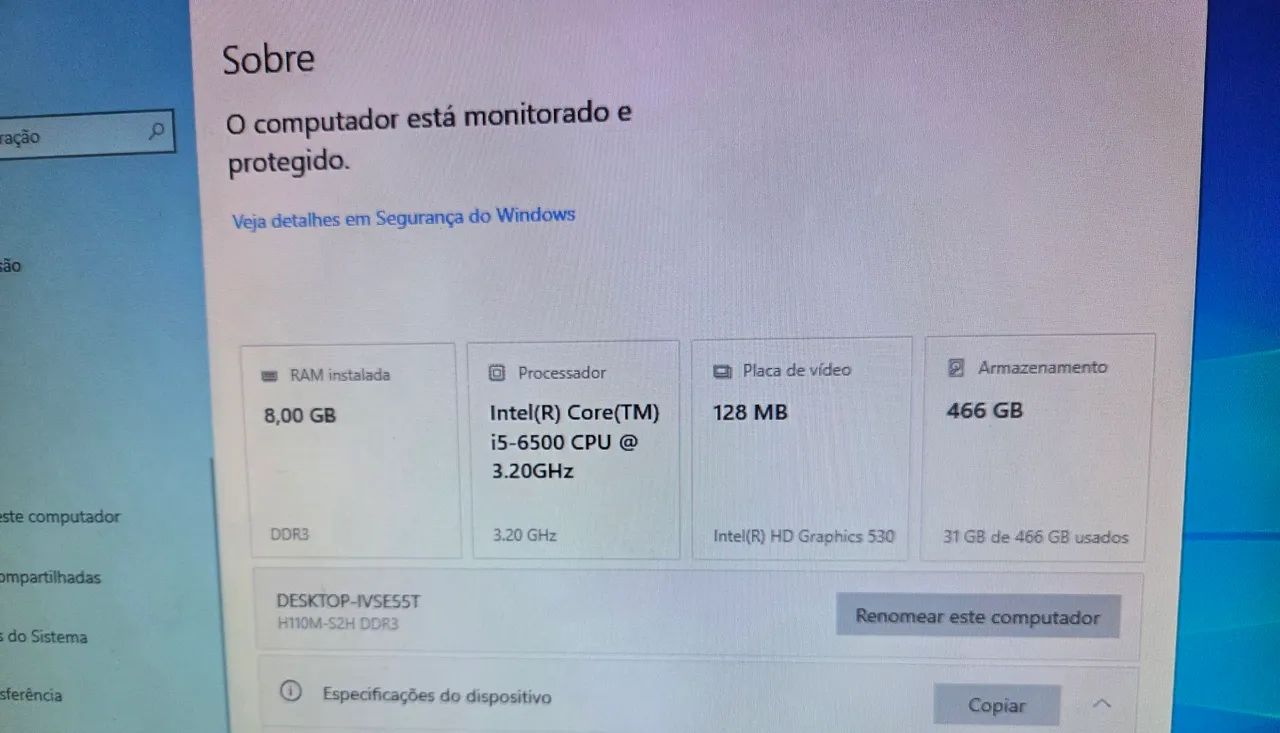 PC GAMER I5 6500 8 GB DE RAM MONITOR 20 POLEGADAS - Foto 4