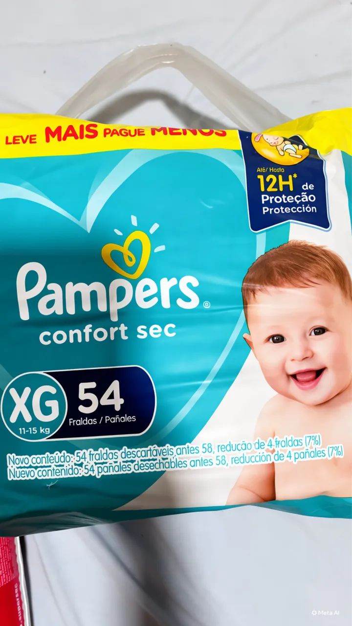 Fralda XG (Pampers) 