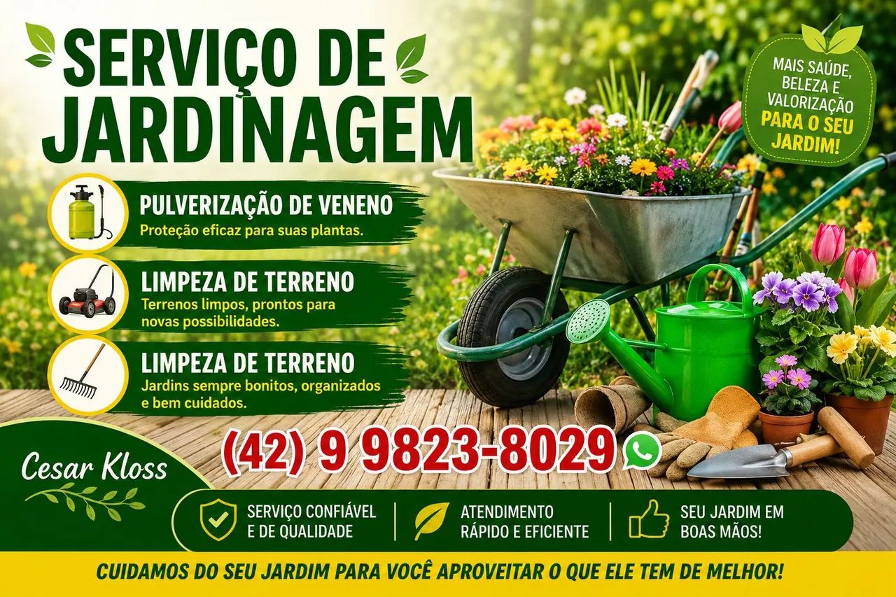  jardinagem moro em ponta grossa 