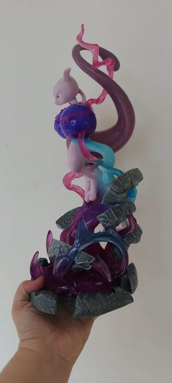 Pokémon Mewtwo Deluxe Feature Figure (caixa usada) - Foto 3