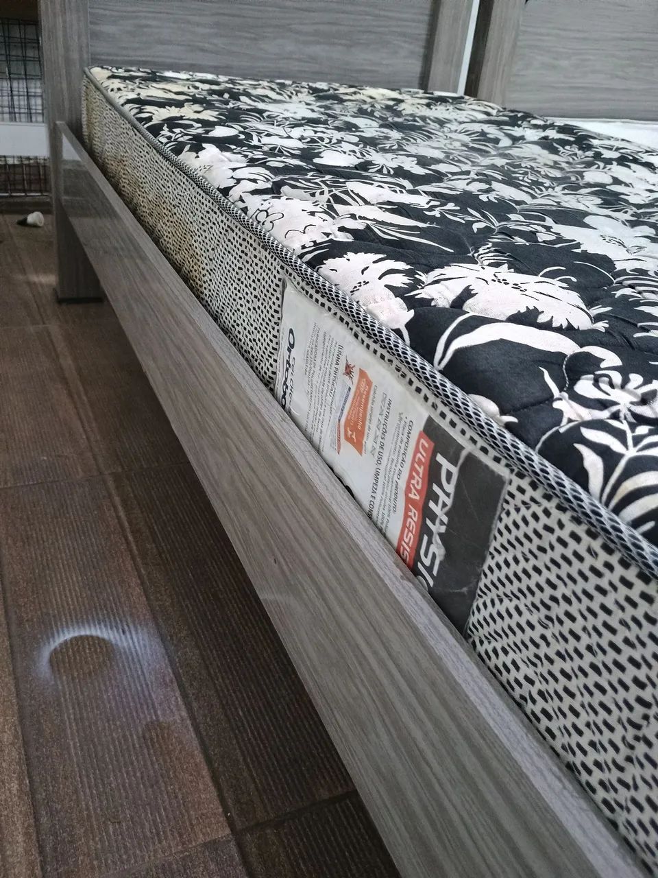 Cama de solteiro com colchão entrega e montar  - Foto 5