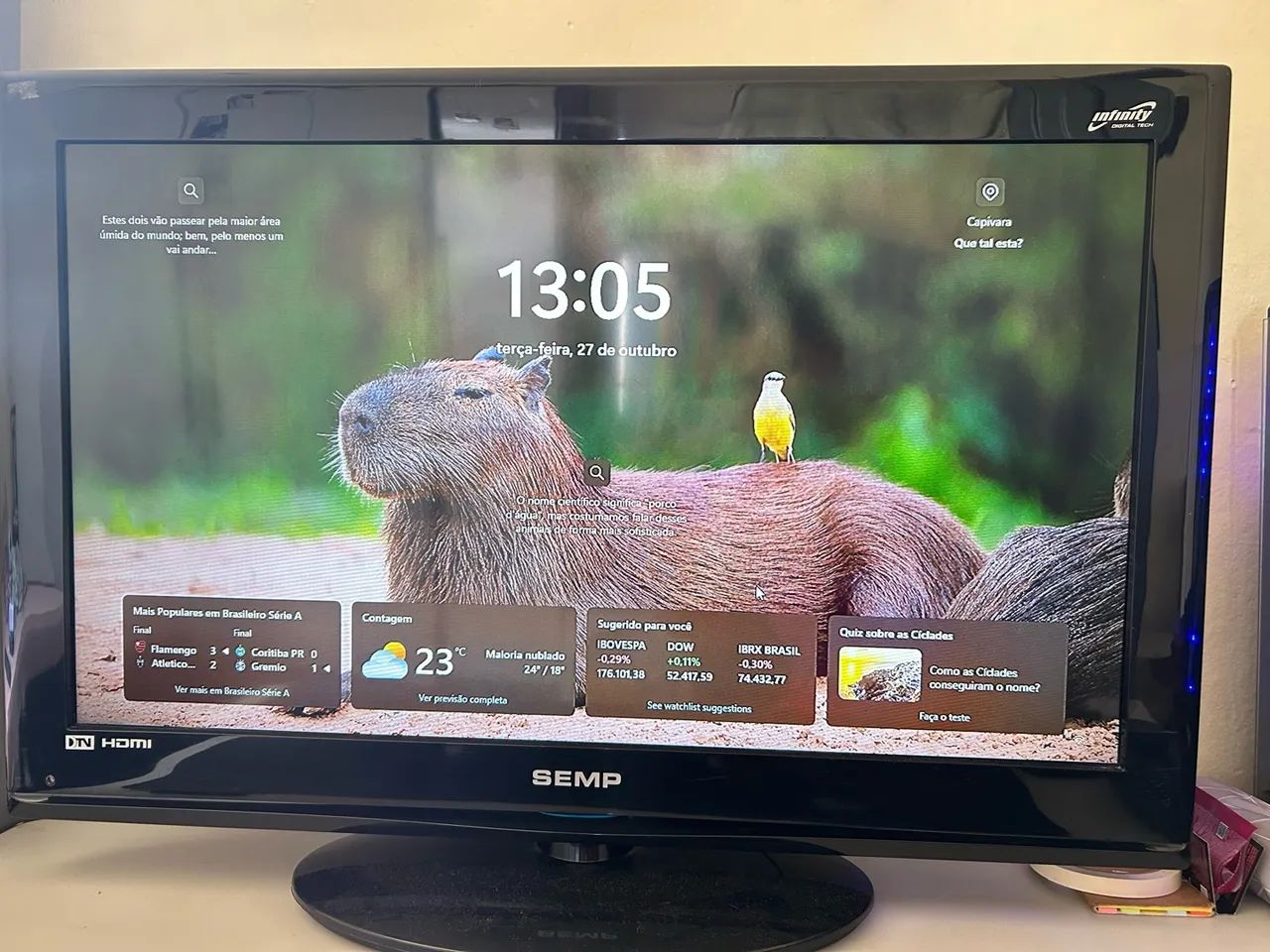 Televisão Semp de 32 polegadas