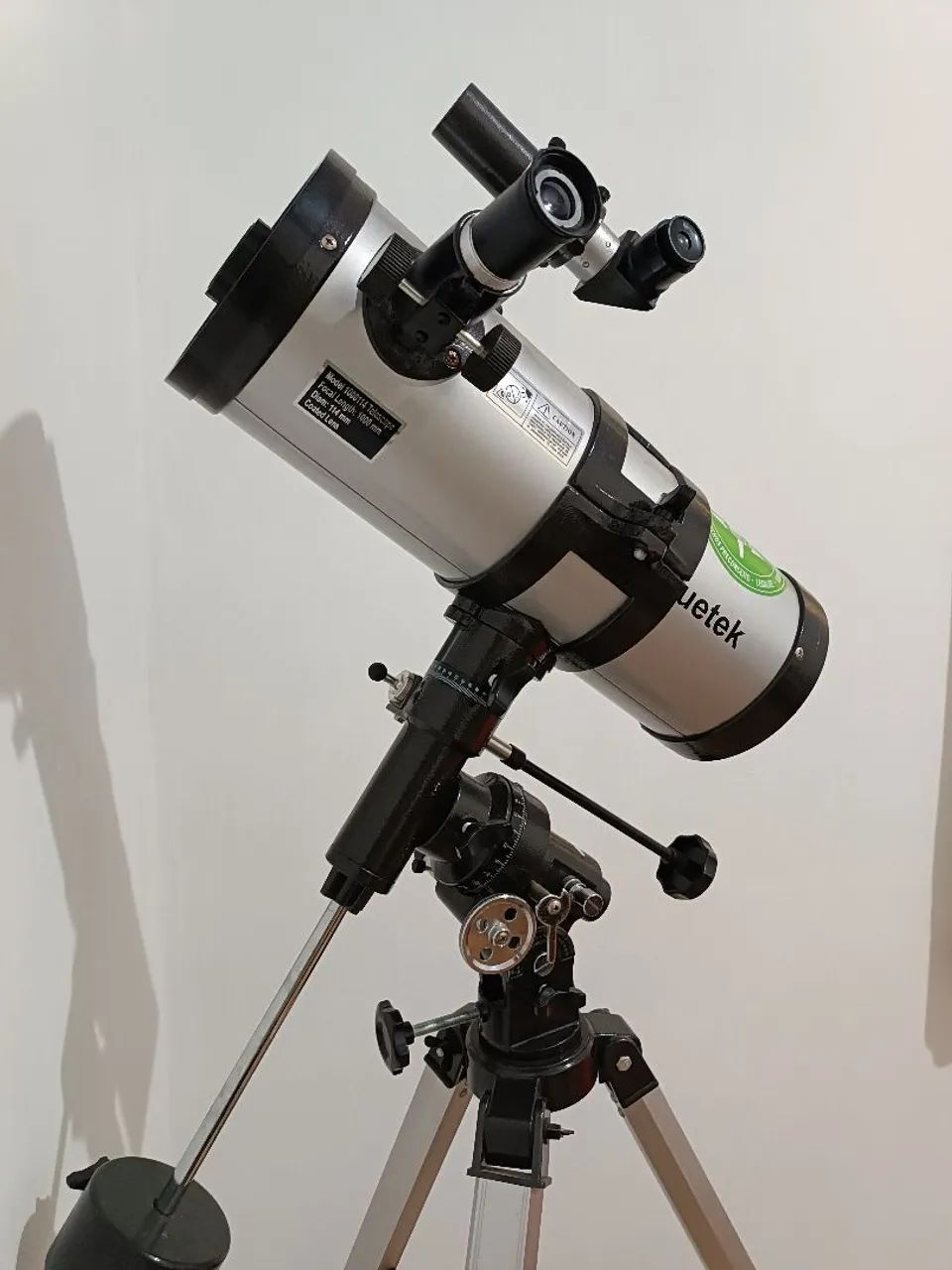 Telescópio Refrator Uetek 1000114 Astronômico com Tripé - Estelar - Foto 4