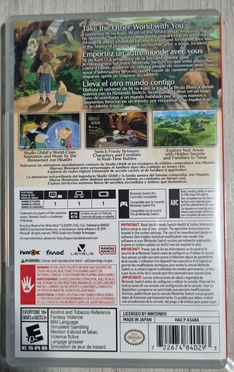 Nino kuni - Nintendo Switch  - Foto 2