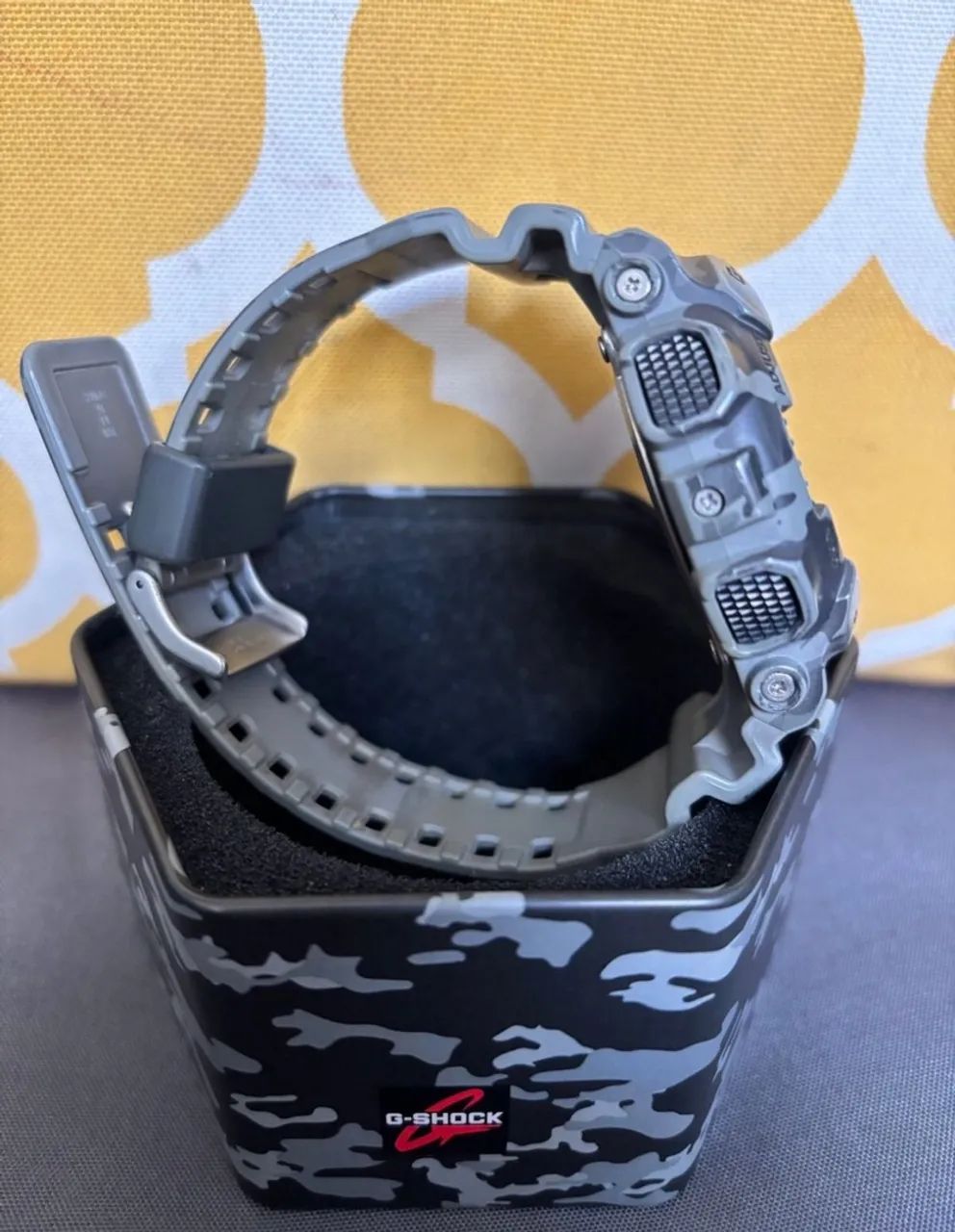 relógio casio g-shock ga-100cm camuflado - Foto 4
