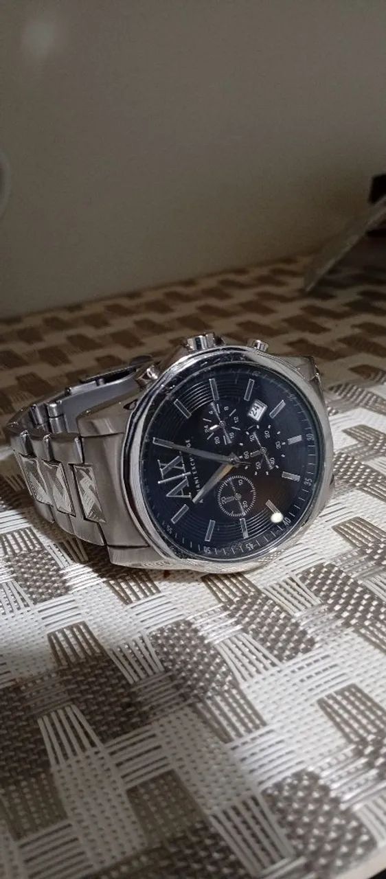 Vendo ou troco relógio Armani Exchange troco em tv .