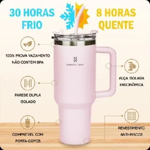 Copo térmico portátil - Foto 2