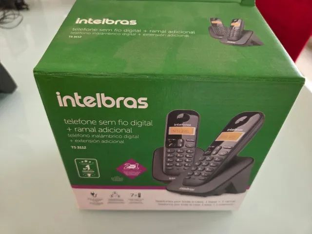 Telefone sem fio intelbras Digital com data/hora, Identificador + 1 ramal TS3112 - Foto 4