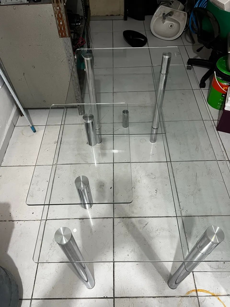 Mesa de vidro para escritório  - Foto 4