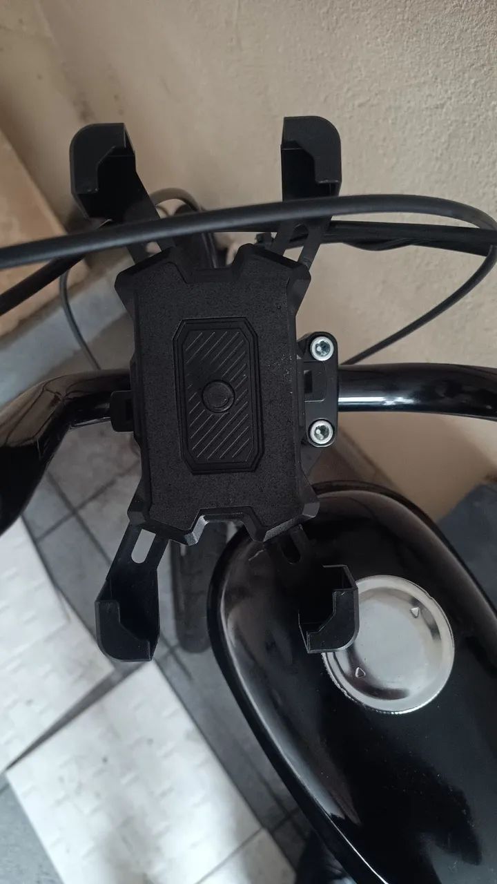 BICICLETA MOTORIZADA USADA SOMENTE 5 VEZES!!!! - Foto 2