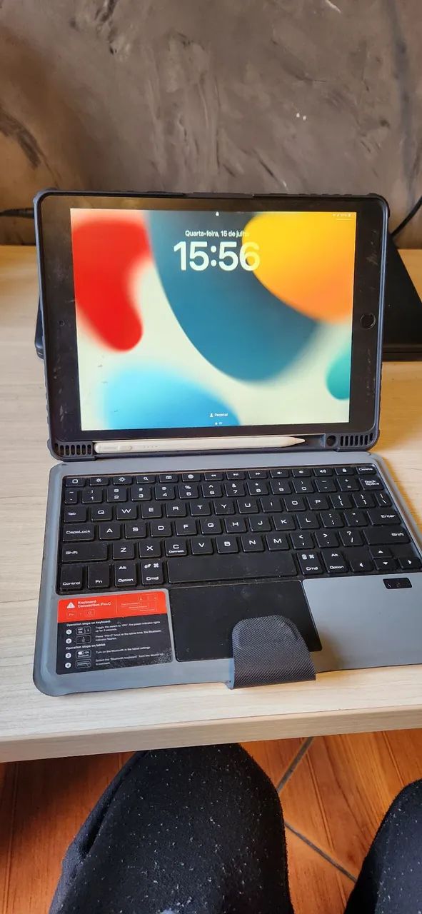 Ipad 9, capa teclado e pencil - Foto 2