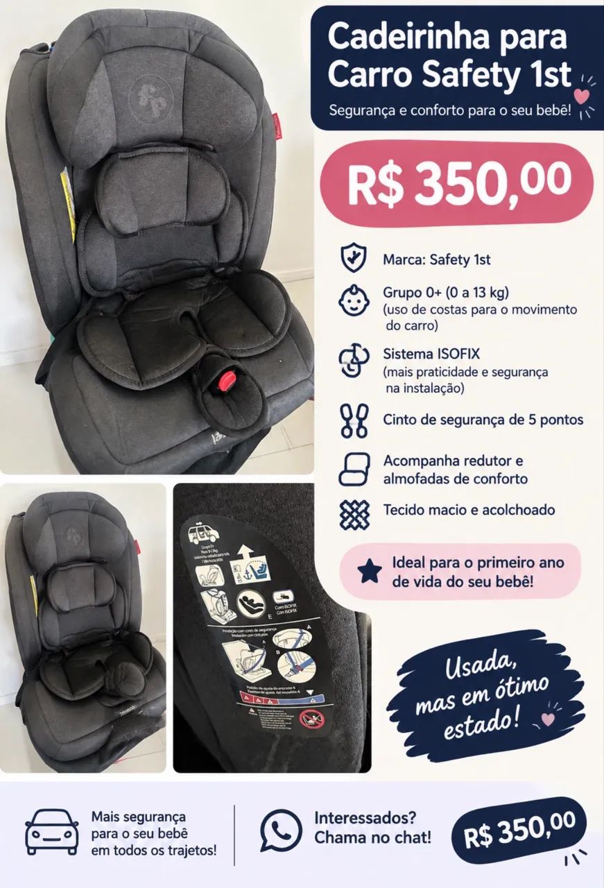 Cadeirinha de carro  - Foto 5