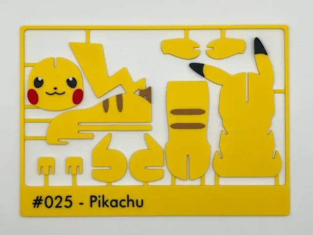 Pokemon #025 - Pikachu cartão de kit - Foto 2