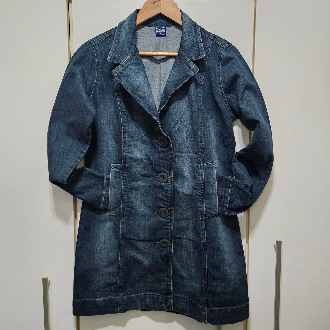Sobretudo Jeans Clássico Tam M-G  - Foto 2