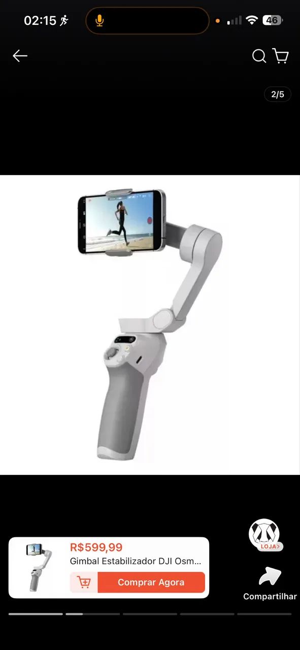 Dji osma 7 novo na caixa 