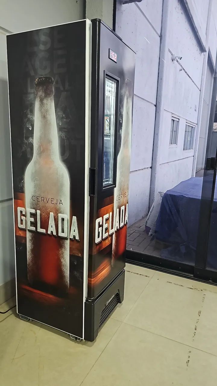 Metálico cervejeira 