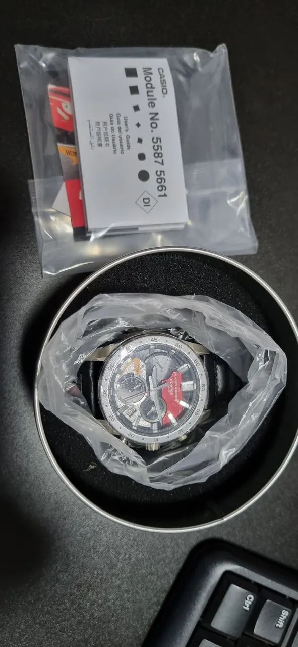Relógio Casio Edifice Honda Racing Edition - Item Raro Importado Japão - Foto 4
