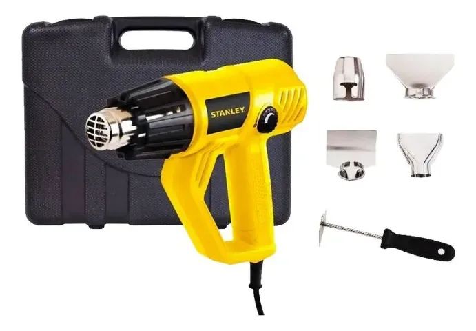 Soprador Termico Prof 1800w Maleta Stxh2000k Stanley Profiss Cor