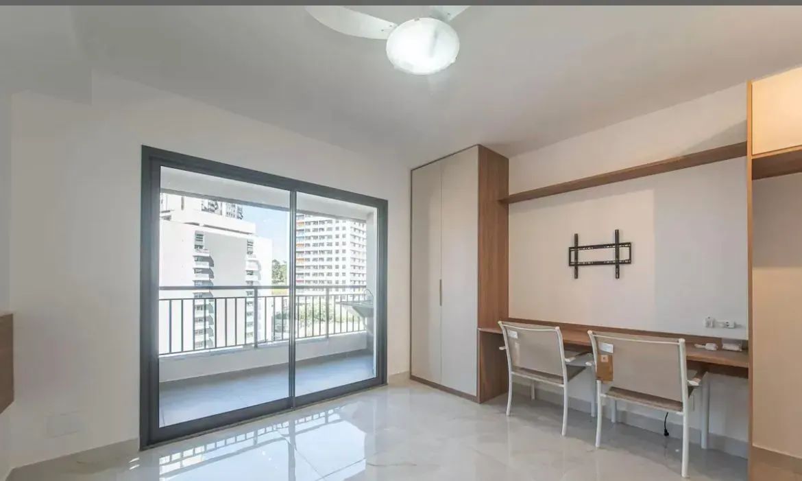 Studio mobiliado para locação no Butantã