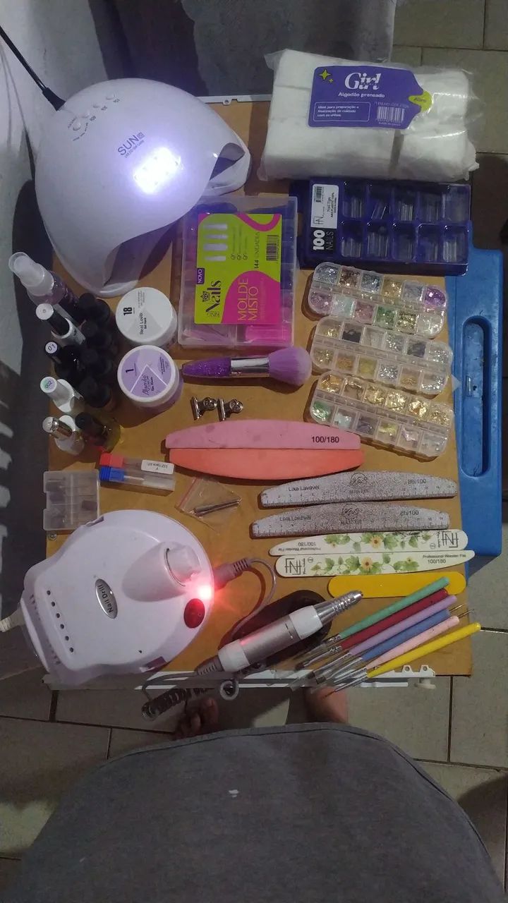 Kit de unha para nails design 