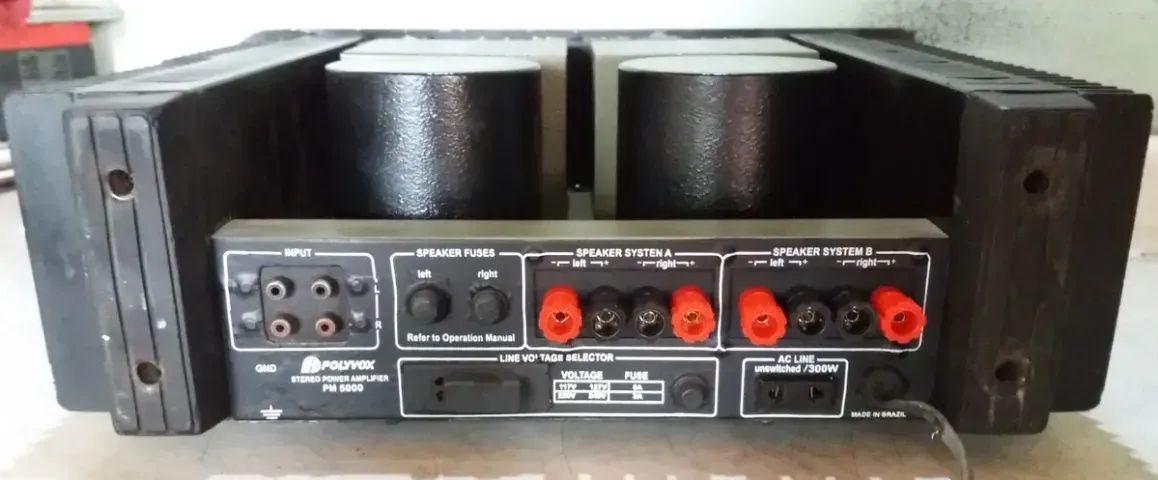 Amplificador Polivox Pm 5000  - Foto 4