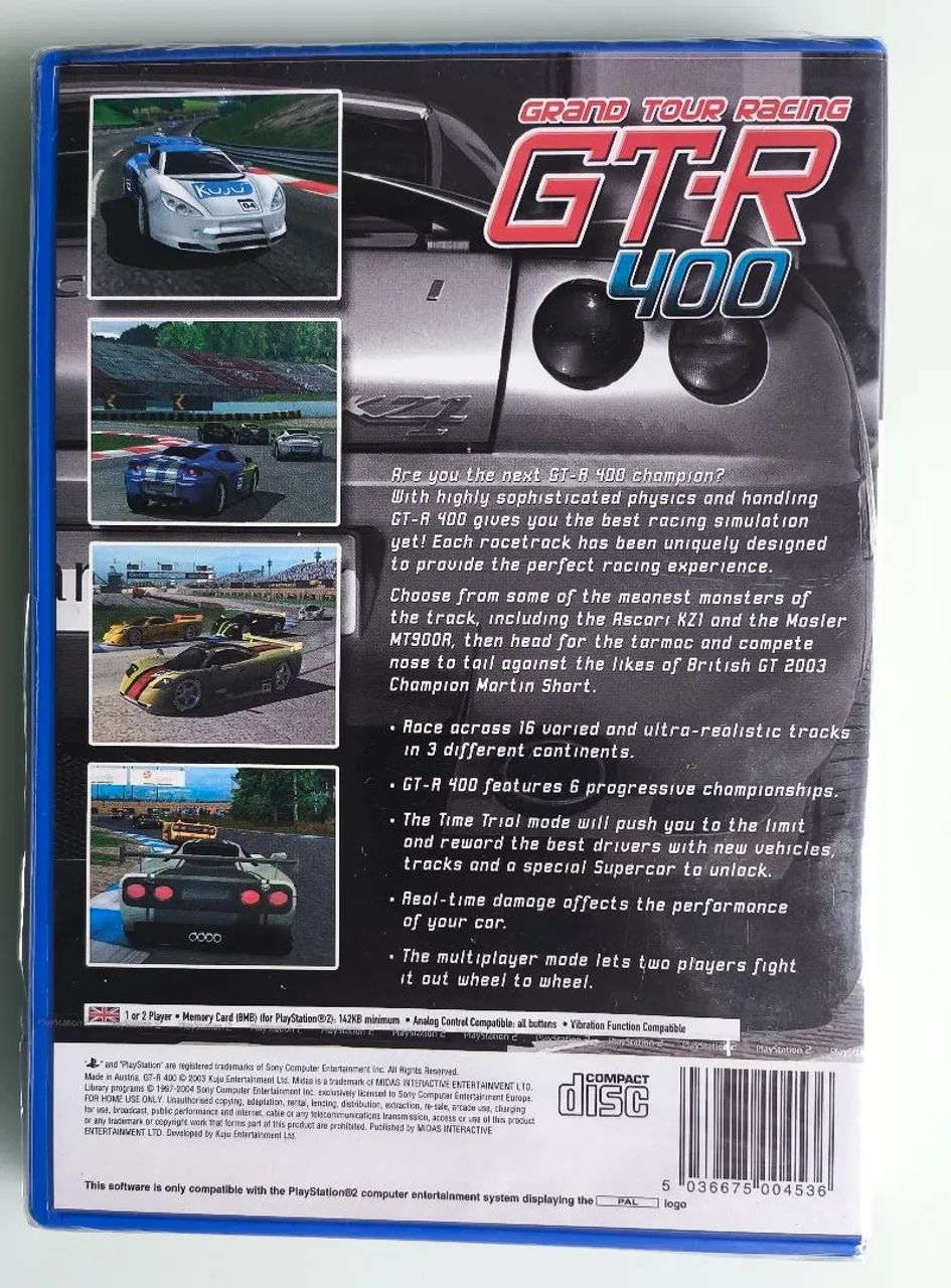 GT-R 400 PS2 original e Lacrado  - Foto 2
