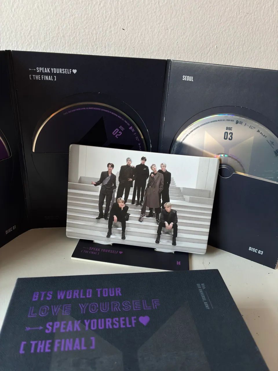 BTS LOVE YOUSELF SPEAK YOURSELF THE FINAL DVD BLU-RAY K-POP BTS - Foto 3