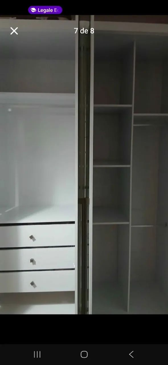 Guarda-roupa com espelho  - Foto 4
