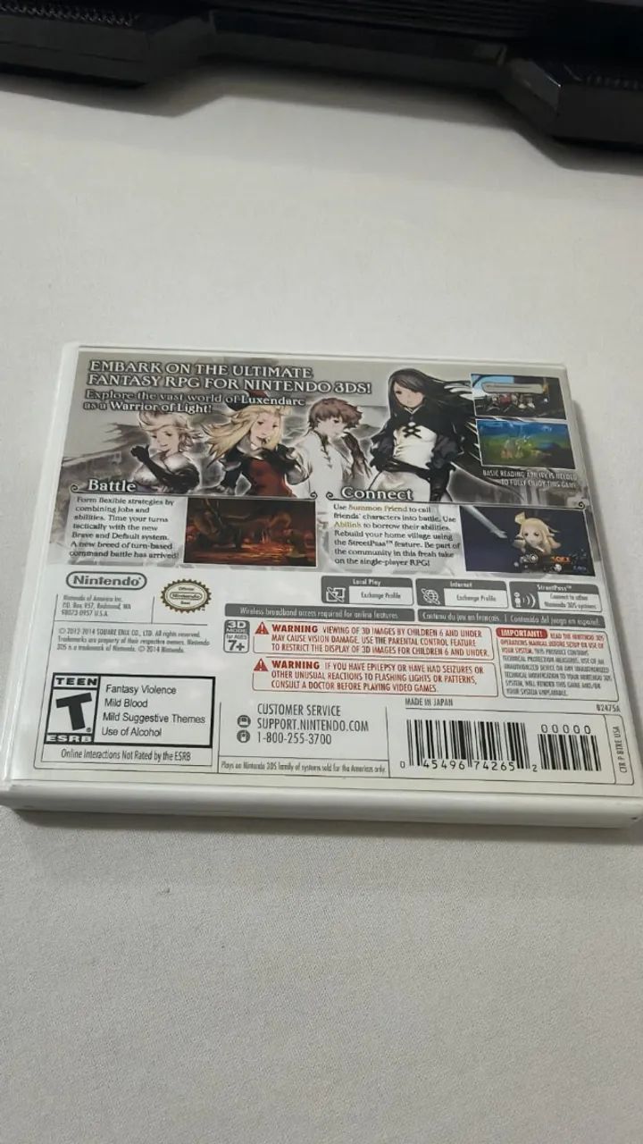 Jogo Nintendo 3DS - Bravely Default - Foto 2