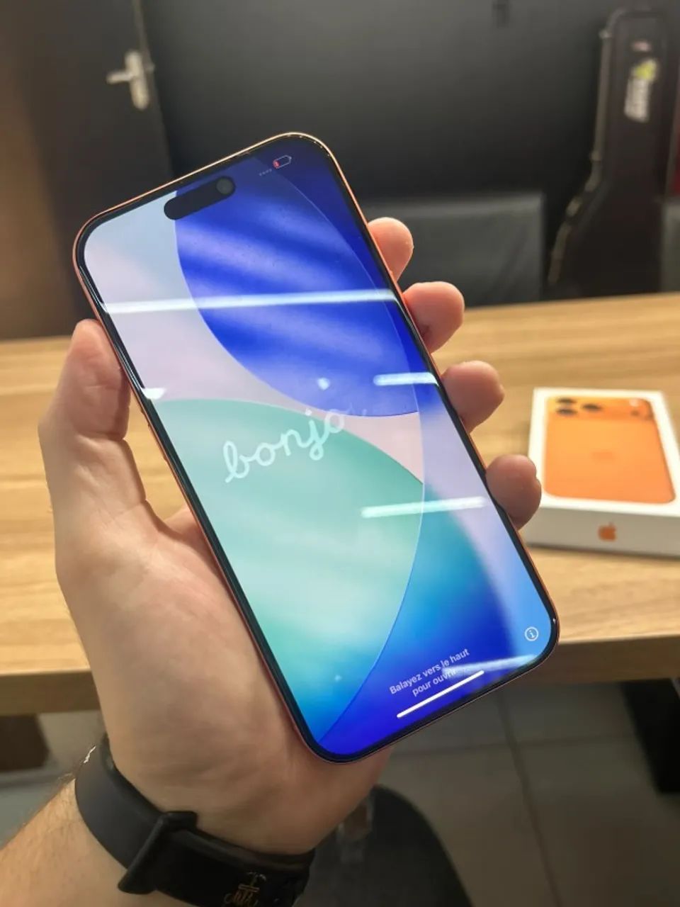 IPHONE 17 PRO MAX COM GARANTIA APPLE E 100% SAÚDE ORIGINAL - Foto 5