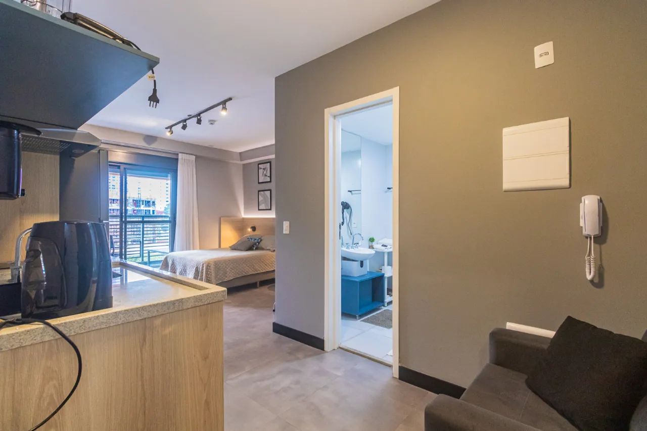 Studio para venda em Brooklin com 1 quarto, 35m² - Foto 4