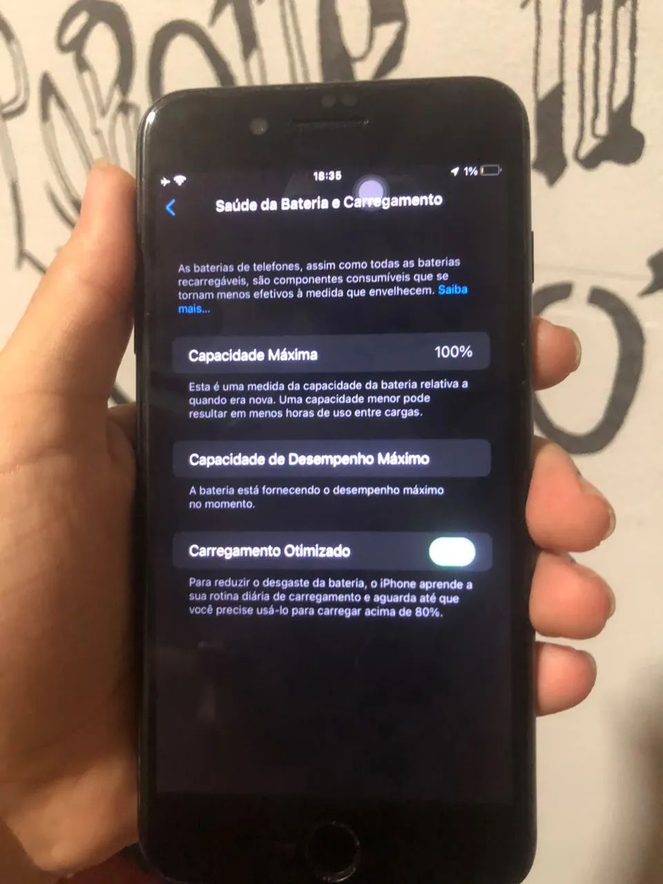 Iphone 8 plus 256 gb saude 100% - Foto 3