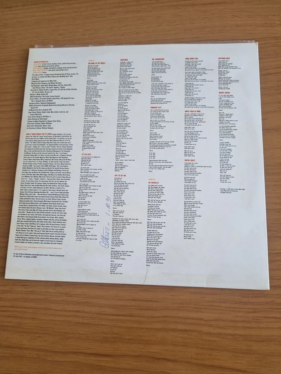 LP Vinil Guns n' Roses Appetite for destruction - Foto 4