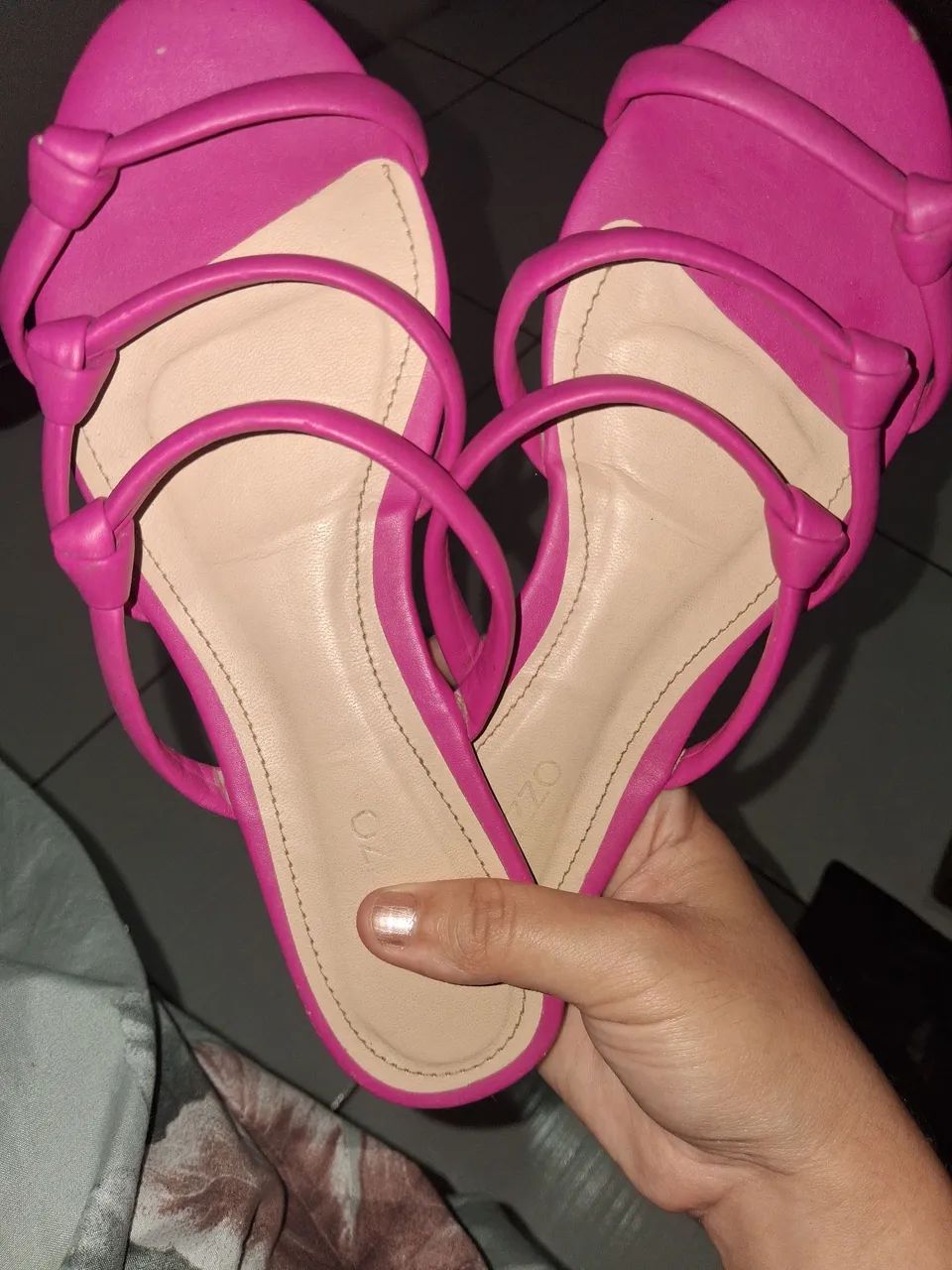 Rasteira arezzo