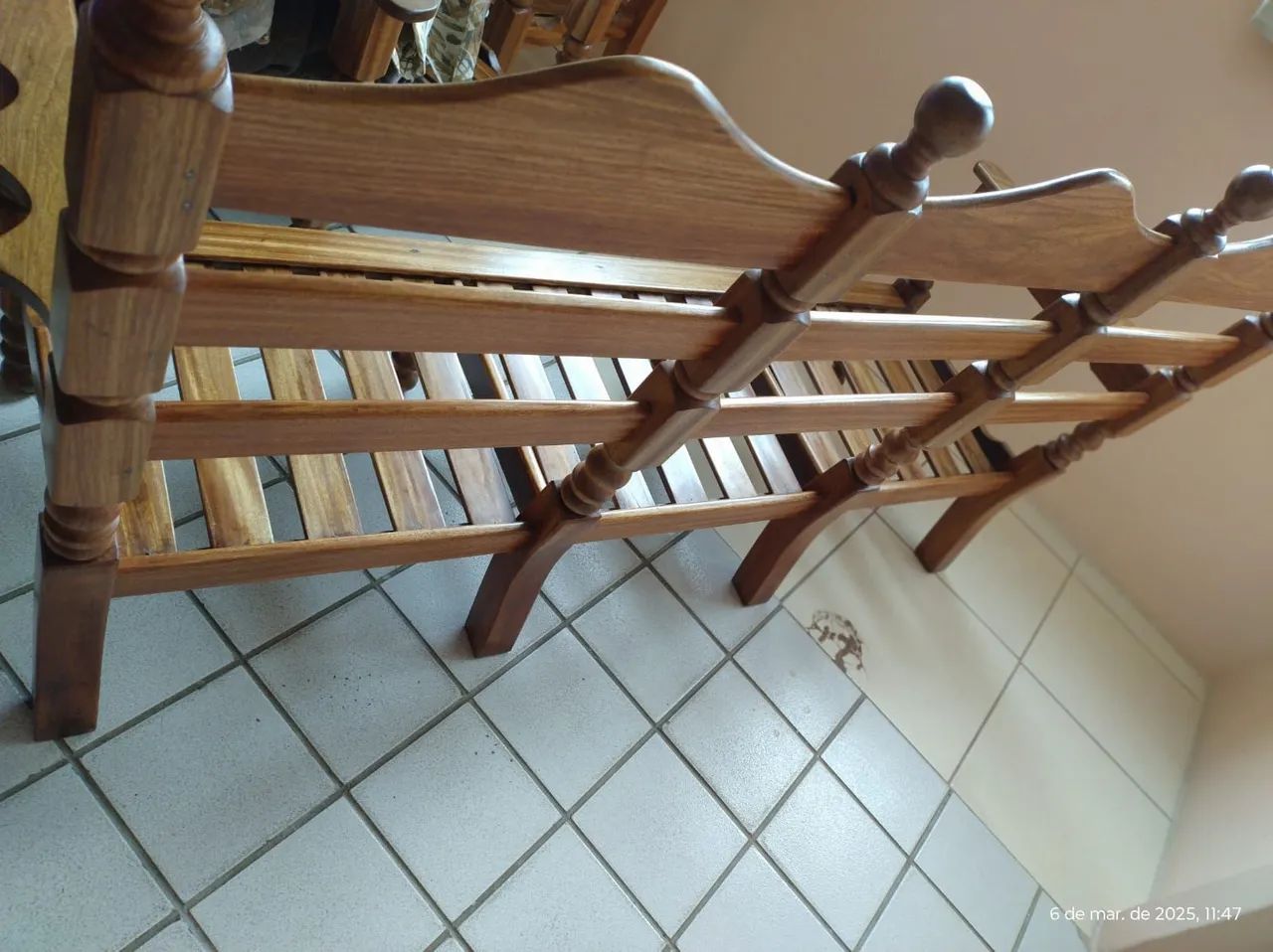 Sofá madeira maciça  - Foto 3