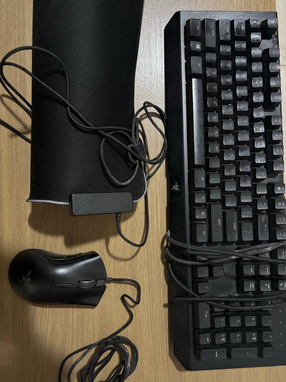 Kit teclado, Mouse e Mousepad RAZER