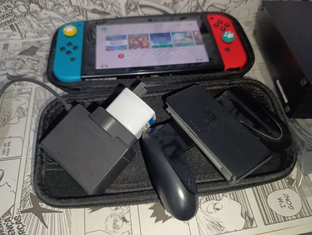 OPORTUNIDADE | Nintendo Switch V1 Completo LOTADO de Jogos - Foto 5