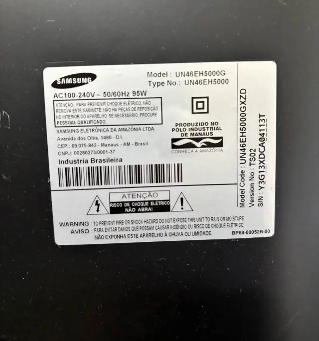 TV LED samsung 46 (não é smart) - Foto 4
