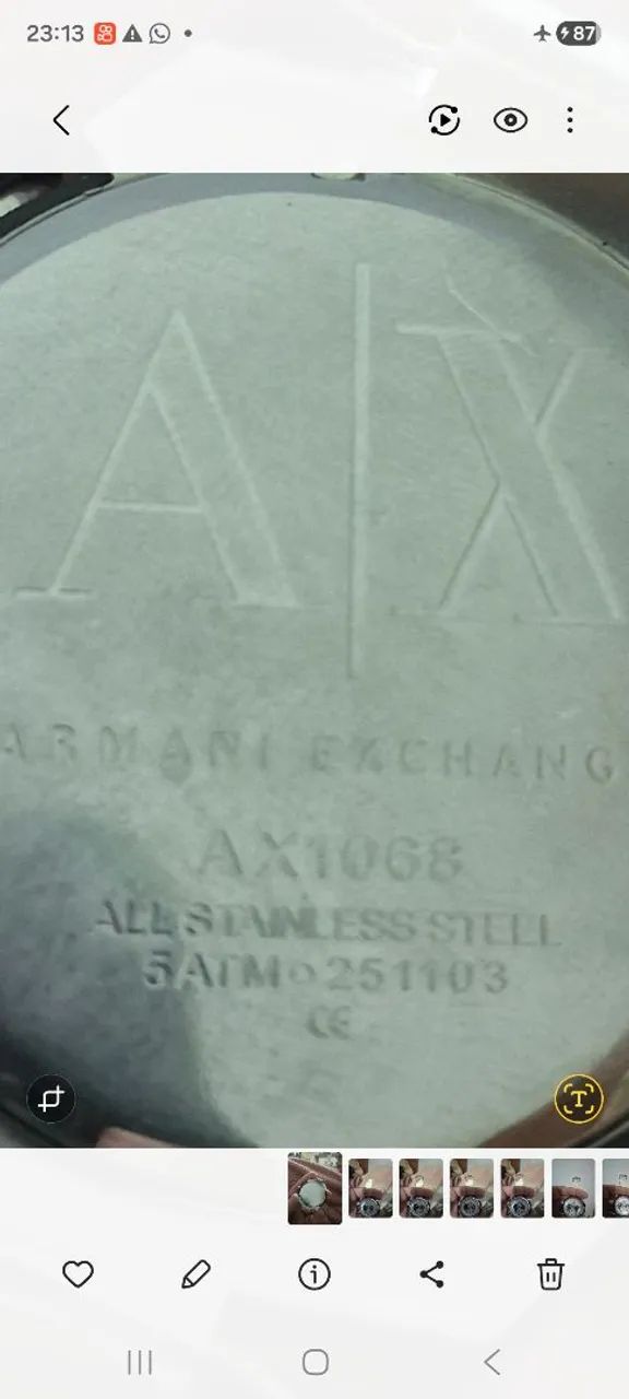 Relógio Armani Exchange 1068 - Foto 4