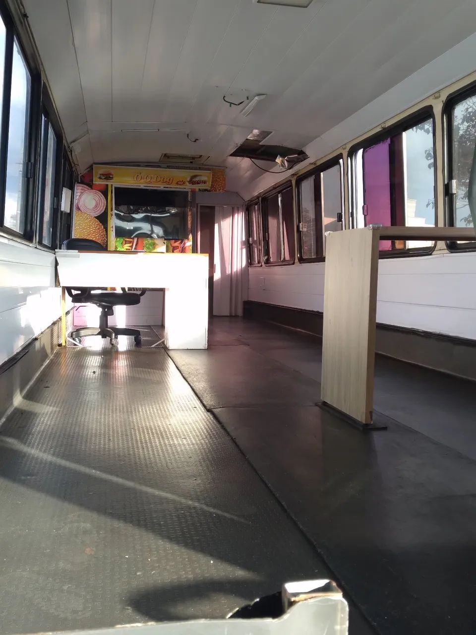 Ônibus lanchonete 