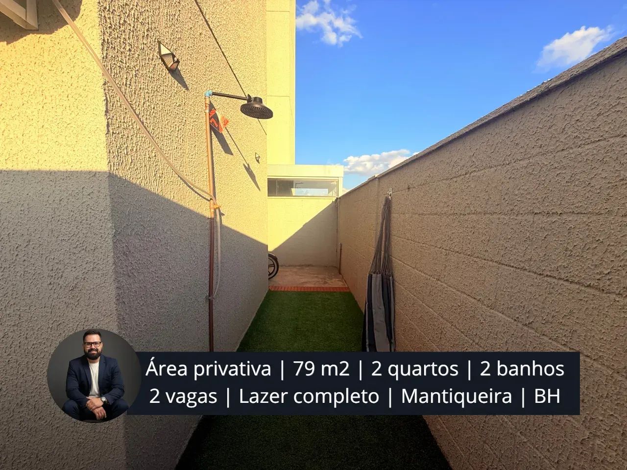 Área privativa com 2 banhos e 2 vagas - Foto 5