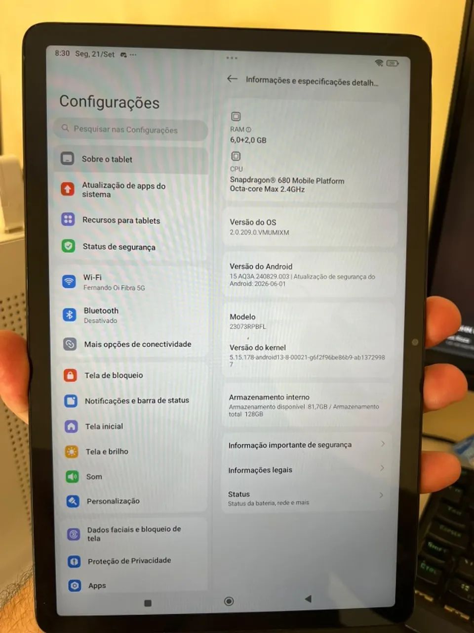 Tablet Xiaomi HyperOS - Foto 3