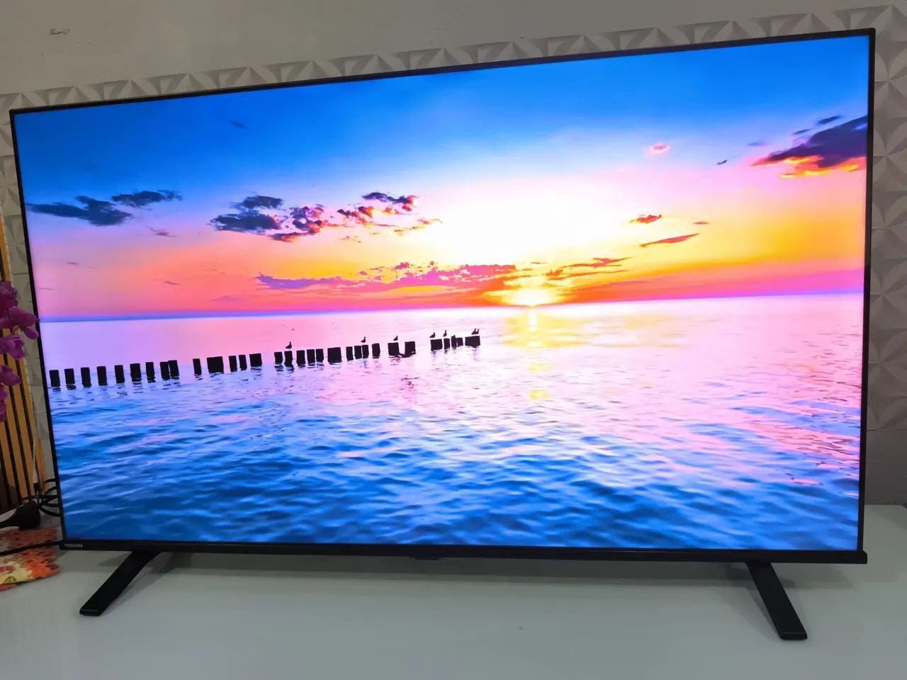 Smart Tv 60 polegadas Android 4k - Foto 4